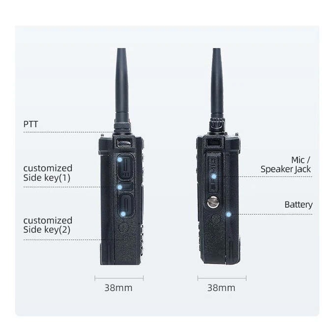 Transceiver Dual Band Analog Radio